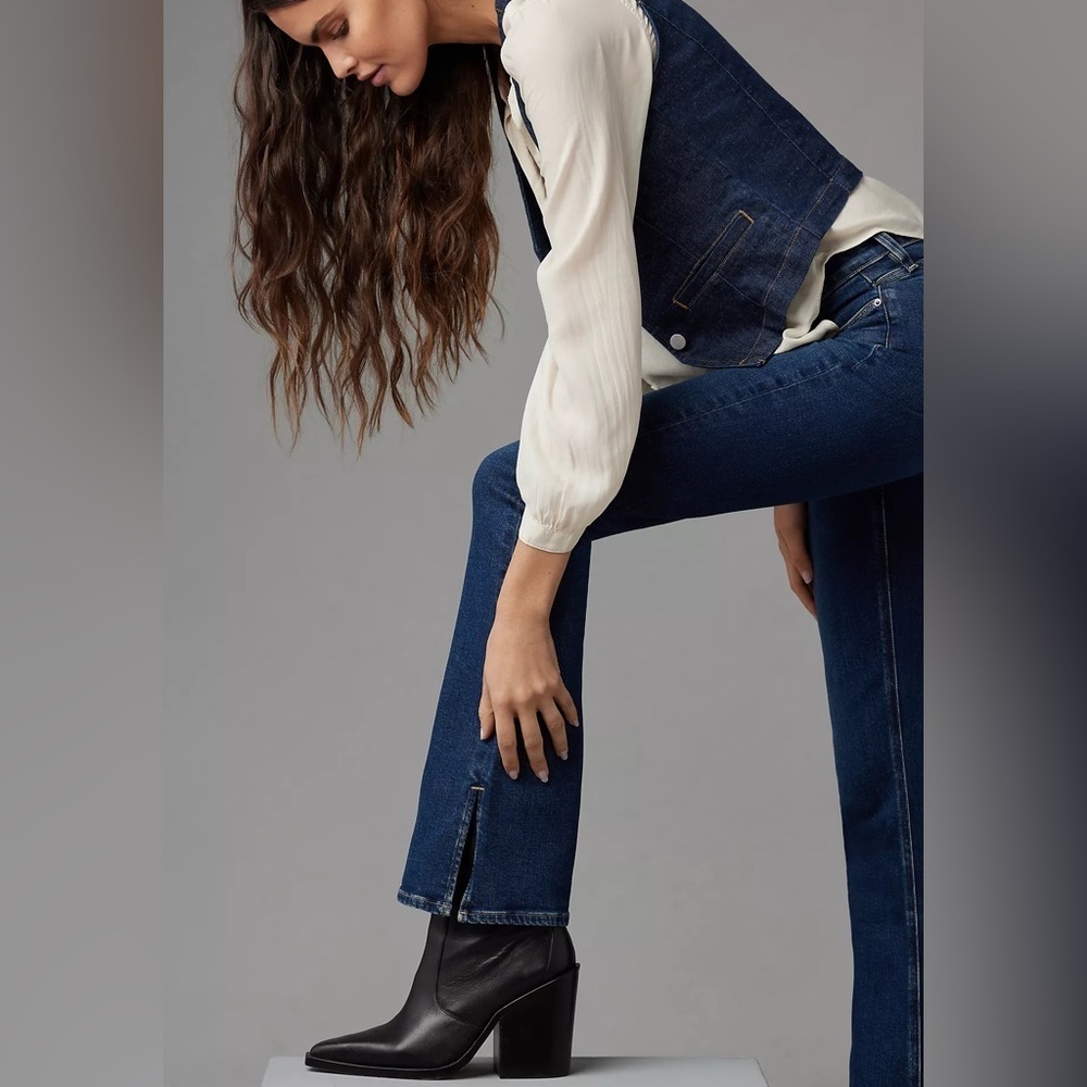 NWT Hudson Barbara High-Rise Baby Bootcut Jeans - Picture 4 of 8